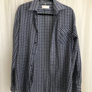 long sleeved flannel shirt